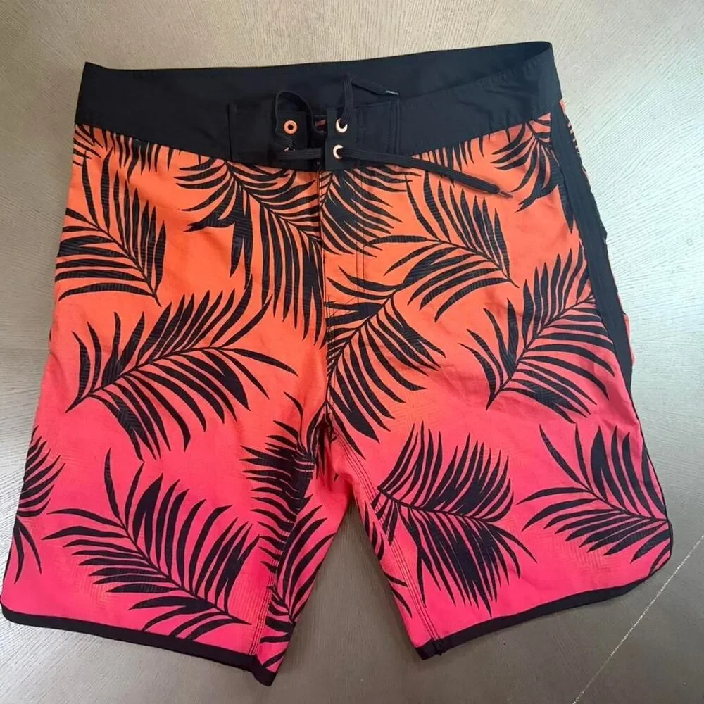 Burnside Men's multi Swim-briefs-shorts